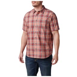WYHATT S/S PLAID SHIRT 32