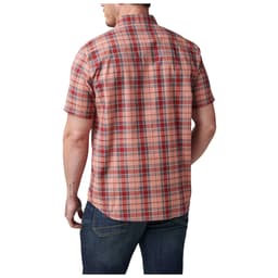 WYHATT S/S PLAID SHIRT 40