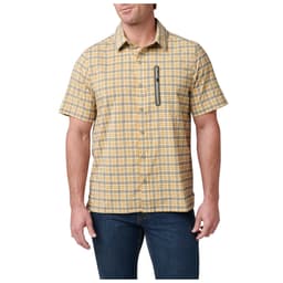 MARKSMAN UTILITY PLAID SHORT SLEEVE SHIRT 4